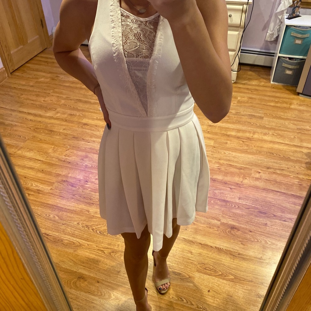 White dress